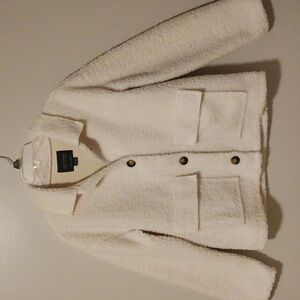 Sanctuary Cream Sherpa Teddy Jacket